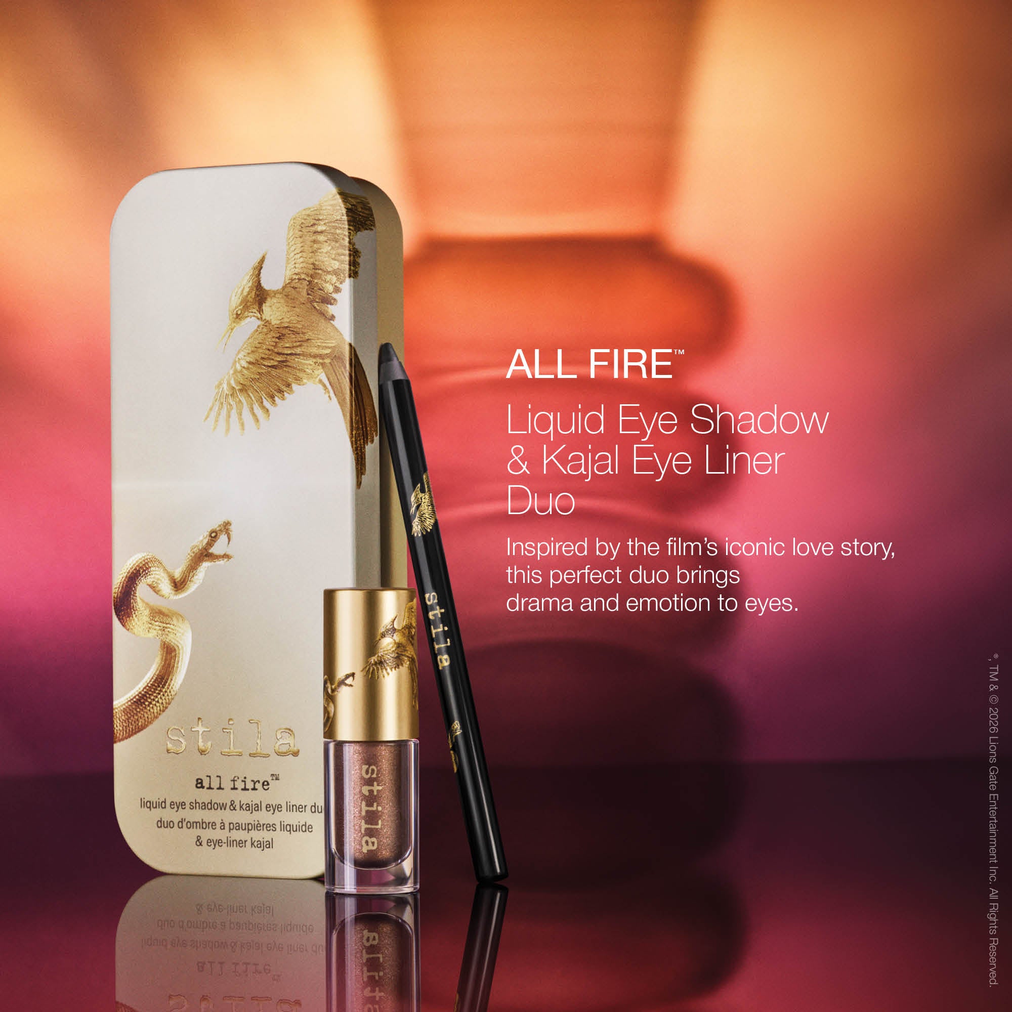 All Fire™ Liquid Eye Shadow / Kajal Eye Liner Duo