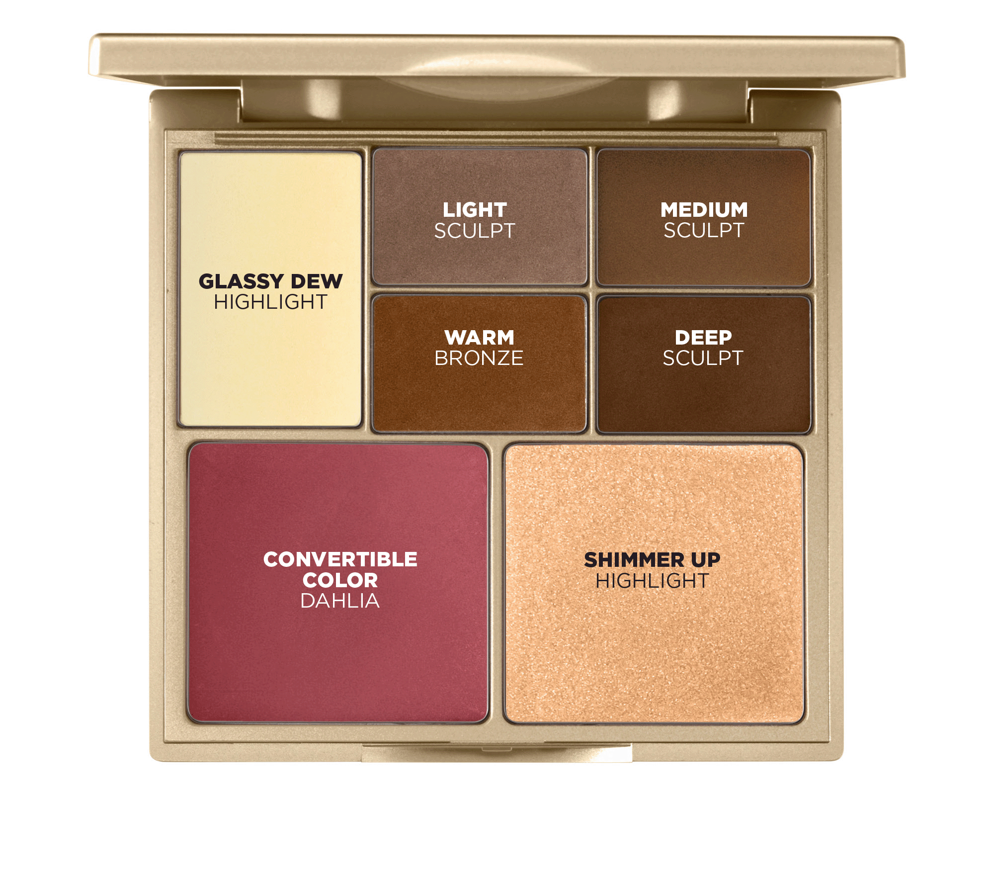 Sculpt &amp; Glow All-in-One Contouring &amp; Highlighting Palette